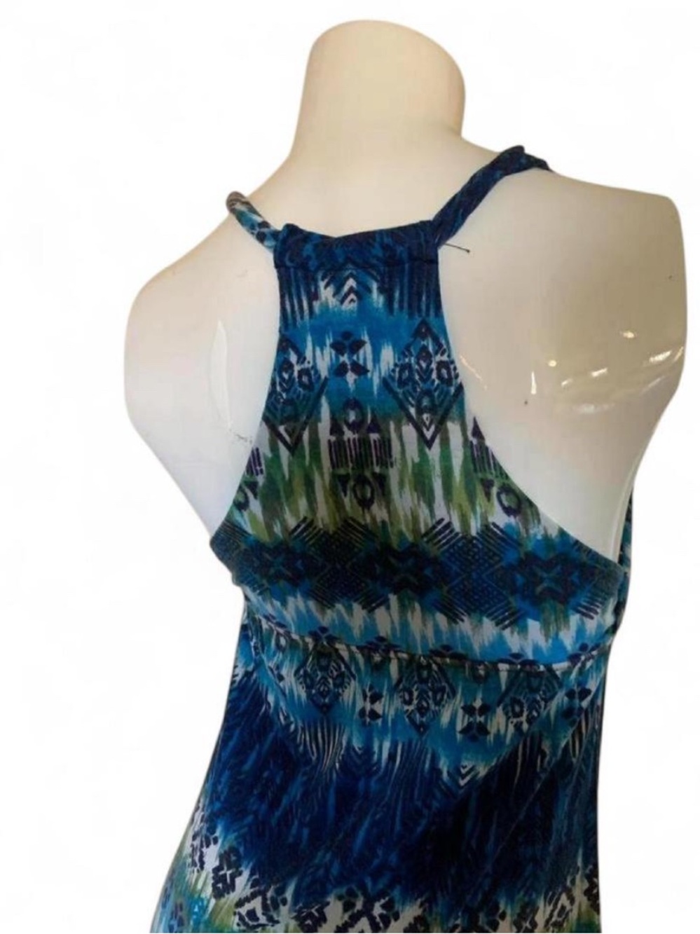6 Degrees Blue & Green Maxi Dress - Picture 3 of 7